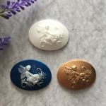 Молд А576, Камея Эльф 3,8х2,6 см