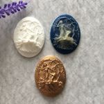 Молд А578, Камея Лесная фея 3,8х2,6 см