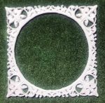 Рамочка квадратная ажурная 6,8х6,8 см /гд591