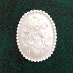 Камея, 3,5х4,5 см, гибкая отливка / гд741