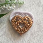 Молд ДП074 "Декоративна Рамка 'Серце'" 5х5,8  см