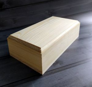 Купюрница с фаской, мат-л: сосна, 19х10х5.5 см ― Творча майстерня ДекоПарк