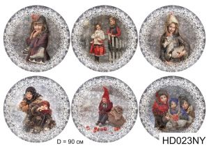 Декупажная карта А4 Hobby-decor, 55 г/м, hd023ny, Новогодняя ― Творча майстерня ДекоПарк