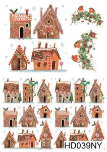 Декупажная карта А4 Hobby-decor, 55 г/м, hd039ny , Новогодняя  ― Творча майстерня ДекоПарк