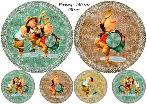 Декупажная карта А4 Hobby-decor, 55 г/м, hd051ny , Новогодняя  ― Творча майстерня ДекоПарк