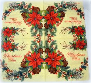 Салфетка 066, Christmas star ― Творча майстерня ДекоПарк