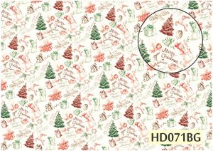 Декупажная карта А4 Hobby-decor, фоновая, 55 г/м, HD071BG ― Творча майстерня ДекоПарк