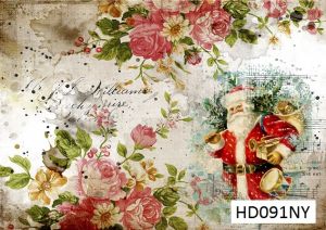 Декупажная карта А4 Hobby-decor, 55 г/м, hd091ny , Новогодняя  ― Творча майстерня ДекоПарк