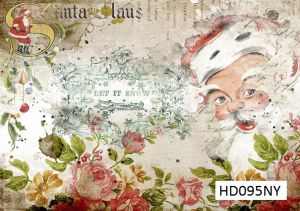 Декупажная карта А4 Hobby-decor, 55 г/м, hd095ny , Новогодняя  ― Творча майстерня ДекоПарк