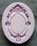 Молд А056, Рамка ажурная 9,3х6,2 см