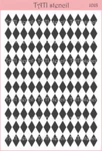 Трафарет "Tati stencil" 1018, А4, фоновый ― Творча майстерня ДекоПарк