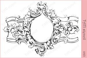 Трафарет "Tati stencil" 1023, А4, Рамка ― Творча майстерня ДекоПарк