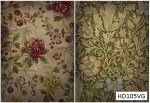 Декупажная карта А4 Hobby-decor, 55 г/м, HD105VG, Винтажная фоновая карта, Цветочный орнамент, цветы, пионы