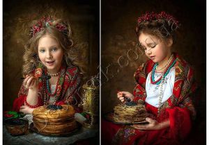 Декупажная карта 1775, Украиночка ― Творча майстерня ДекоПарк