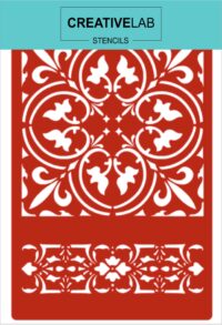 Трафарет “Creative Lab” Плитка-14, размер: 13х19 см  ― Творча майстерня ДекоПарк