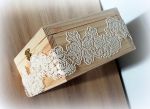 Кружево полимерное гнущееся 087, Розочки, 37,5х6 см /кпг087