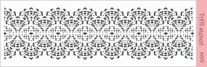 Трафарет "Tati stencil" 4018, бордюры, кружево ― Творча майстерня ДекоПарк