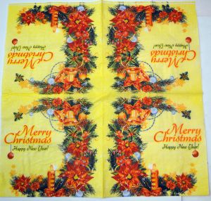 Салфетка 429, Merry Christmas ― Творча майстерня ДекоПарк