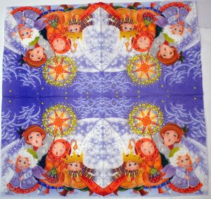 Салфетка 571, Колядки ― Творча майстерня ДекоПарк