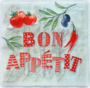 Салфетка Bon appetit, 712 ― Творча майстерня ДекоПарк