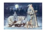 Декупажная карта 951 на Новогоднее Шампанское