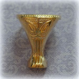 Ножка 036 (КОМПЛЕКТ 4 ШТ), цв. золото ― Творча майстерня ДекоПарк