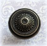 Ручка 130, цв. бр., "кнопка"