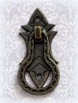 Ручка 125, цв. бр. ( с кольцом )