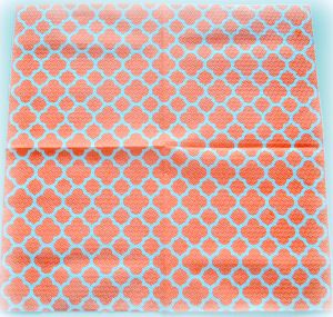 Салфетка 001, Фоновая оранжевая ― Творча майстерня ДекоПарк