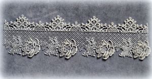  Кружево полимерное гнущееся 075, 31,6х9,5 см  /кпг075 ― Творча майстерня ДекоПарк