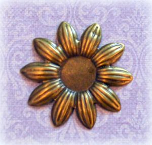 Филигрань-сеттинг 1064, 36/12мм, цв.: бр. ― Творча майстерня ДекоПарк