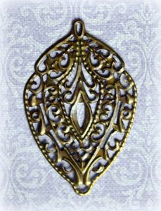 Филигрань 146, 57х36мм, цв. бр. ― Творча майстерня ДекоПарк