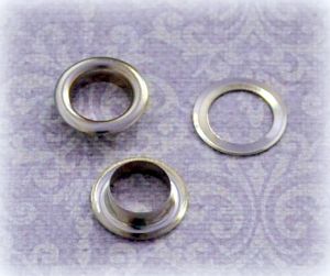 Люверсы (scb375), цв.: сер., 8,5мм ― Творча майстерня ДекоПарк