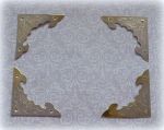 Уголок 089, 40х40х56мм, цв. зол.