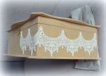Кружево полимерное гнущееся 058, 33.5X7.2 см /кпг058