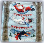 Салфетка 223, Relaxing Christmas, 33*33 см, 18,5 г/м2, Abiente