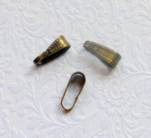 Держатель для подвесок, цв. бр., 12 мм, (scb735)  ― Творча майстерня ДекоПарк