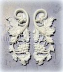 Молд А513, Виноград, 2 шт., по 6,9х2,7 см