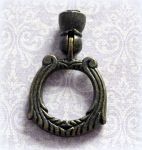 Ручка 160, цв. бр., 52(42)х32мм ( с кольцом )