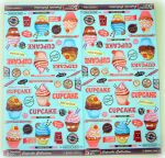 Салфетка 963, Cupcake