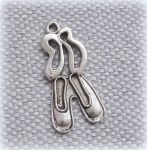 Шармик Балетки, 25х12мм, цв.: сер. ( scb558)
