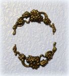 Филигрань 264, Цветы, цв. бр., 40х7 мм, 1 шт.
