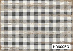  Декупажная карта А4 Hobby-decor, фоновая потертая клетка, 55 г/м, HD300BG  ― Творча майстерня ДекоПарк