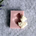 Молд А348, Бюст дамы 2,8х2 см