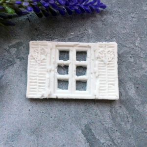 Окно со ставнями, 5х3,2 см /гд274 ― Творча майстерня ДекоПарк