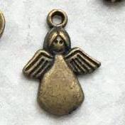 Подвеска Ангел Made for on angel 1.6х1.3 см, цв. бронза / scb044 ― Творча майстерня ДекоПарк