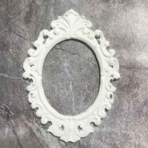 Рамка овальная гибкая,  9,7х6,7 см, внутр. 5,7х3,7 см /гд164 ― Творча майстерня ДекоПарк