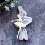 Молд А087, Балерина 7,3х3,8 см
