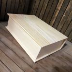 Шкатулка Книга, материал: сосна, 26х20х8 см