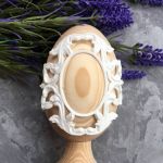 Ажурная овальная рамка 7,8х7,5 см, гибкая /гд961